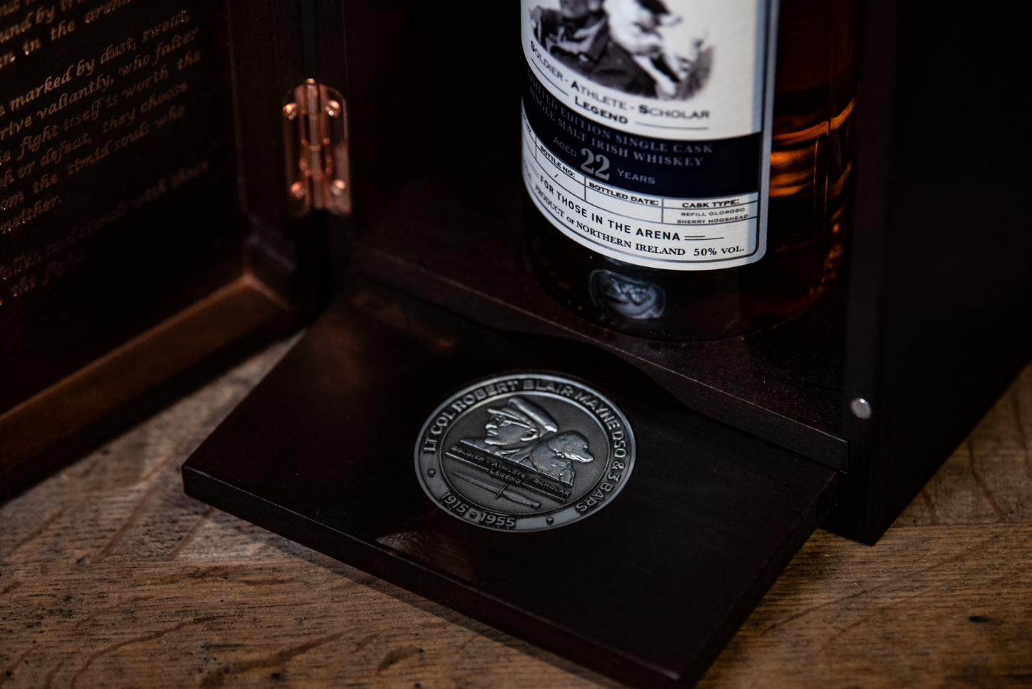 Blair Mayne Limited Edition 22 Year Single Malt Irish Whiskey