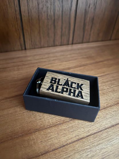 Handmade Oak Keyring