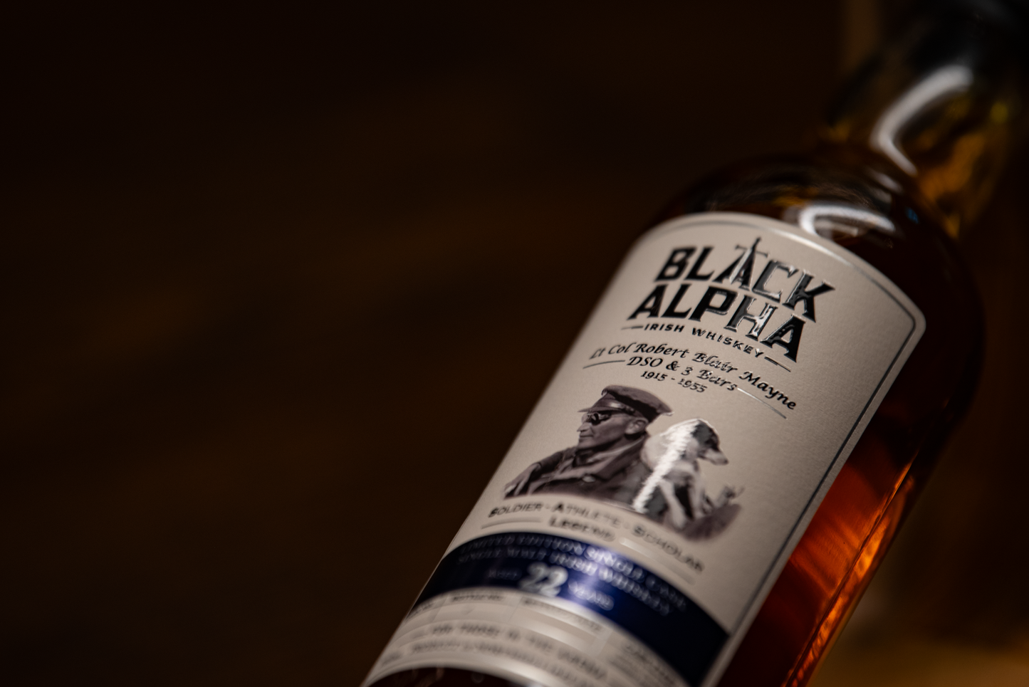 Blair Mayne Limited Edition 22 Year Single Malt Irish Whiskey